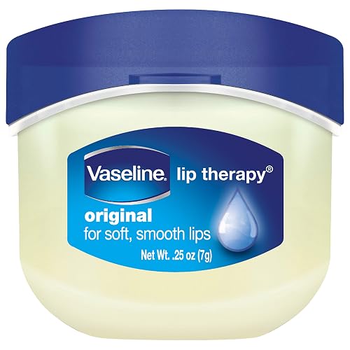 Vaseline Lip Therapy For Dry Chapped Lips Original Mini Hydrating Balm, 0.25 oz
