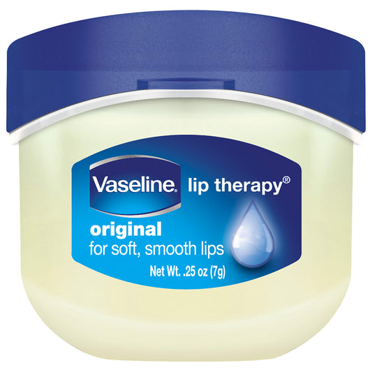 Vaseline Lip Therapy For Dry Chapped Lips Original Mini Hydrating Balm, 0.25 oz