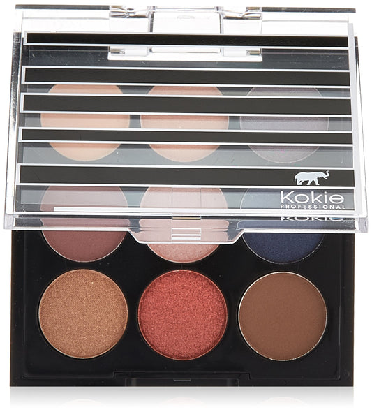 Kokie Cosmetics Eyeshadow Palettes, Master Essentials, 0.21 Ounce