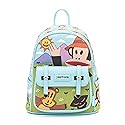 Wondapop - Paul Frank 11"" Vegan Leather Fashion Mini Backpack, Blue