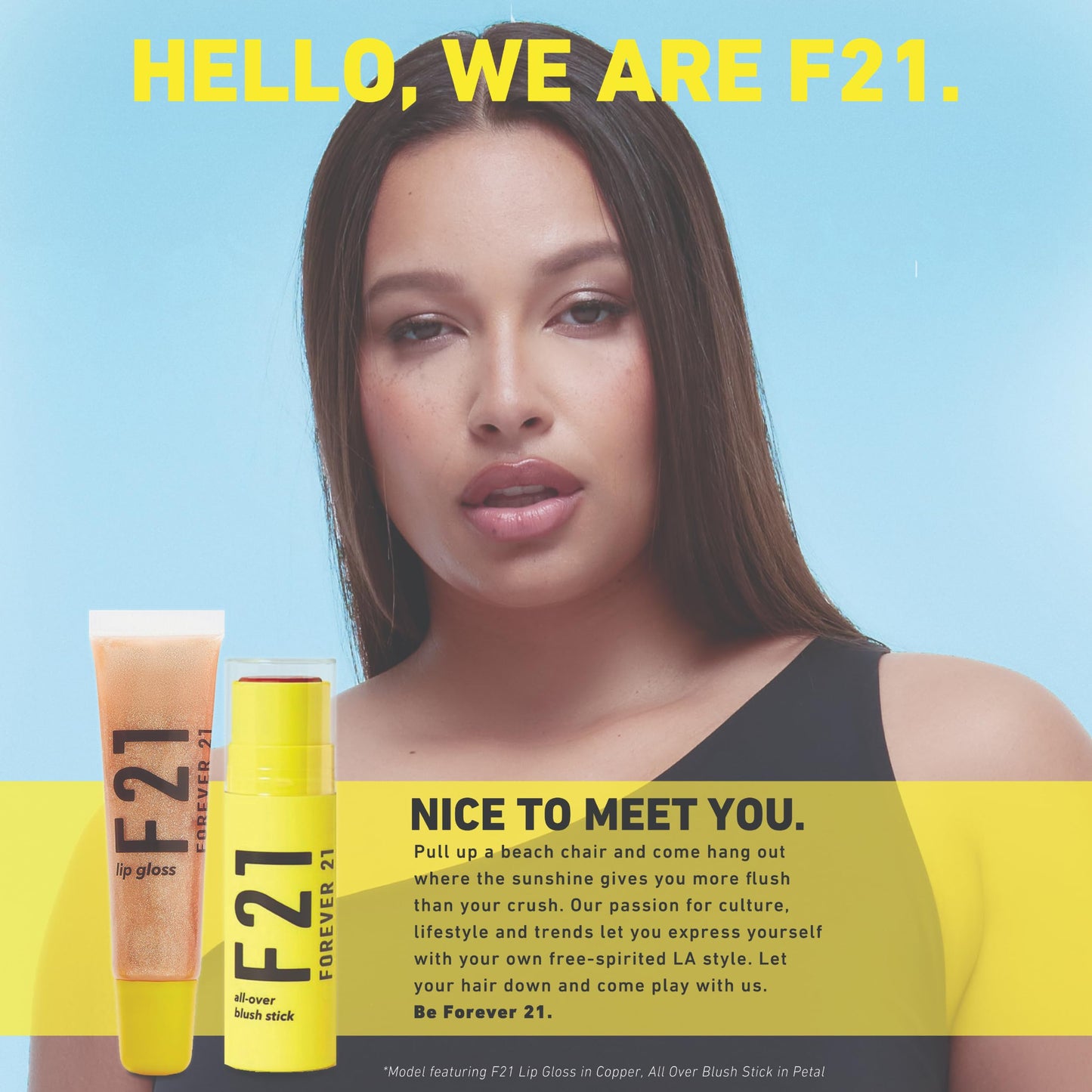 Forever 21 F21 Beauty Lip Gloss, Non-Sticky, Non-Greasy Texture, Wear Alone or Over Your Favorite Lipstick, Clearly