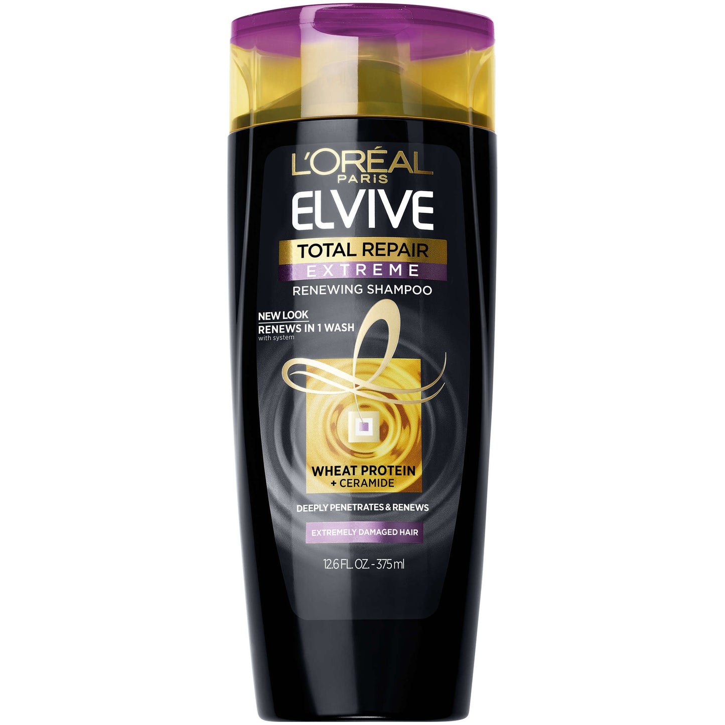 L’Oreal ParisTotal Repair Extreme Shampoo, Extremely Damaged Hair, 12.6 Fl Oz