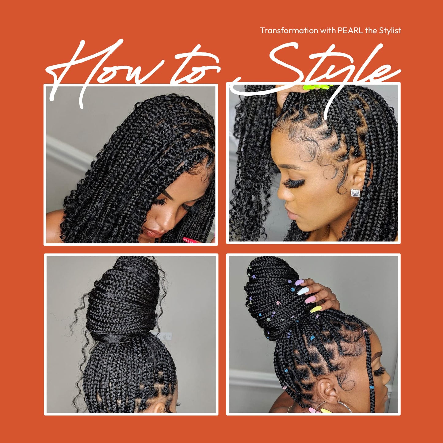 Red by Kiss Braiding Gel Maximum Hold Styler Fixer for Box Braids & Cornrows, Hydrating, Conditioning, Long-Lasting Frizz Control, 4C Moisturizing