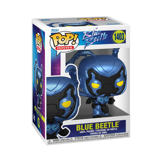 Funko POP! Movies: DC - Blue Beetle - Blue Beetle - 1/6 Odds for Rare Chase Variant - Collectable Vinyl Figure - Gift Idea - Official Merchandise…