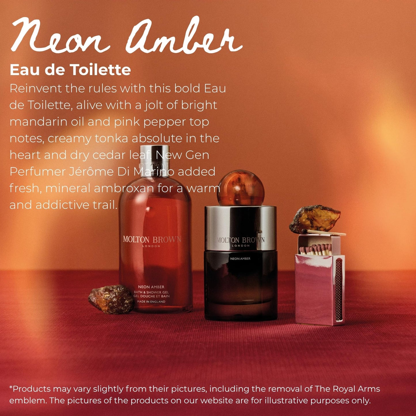 Molton Brown Neon Amber Eau de Toilette 3.3 fl. oz.