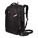 SwissGear Hybrid 45L Travel Backpack, Fits 17 inch Laptop, Men's and Women's, Black