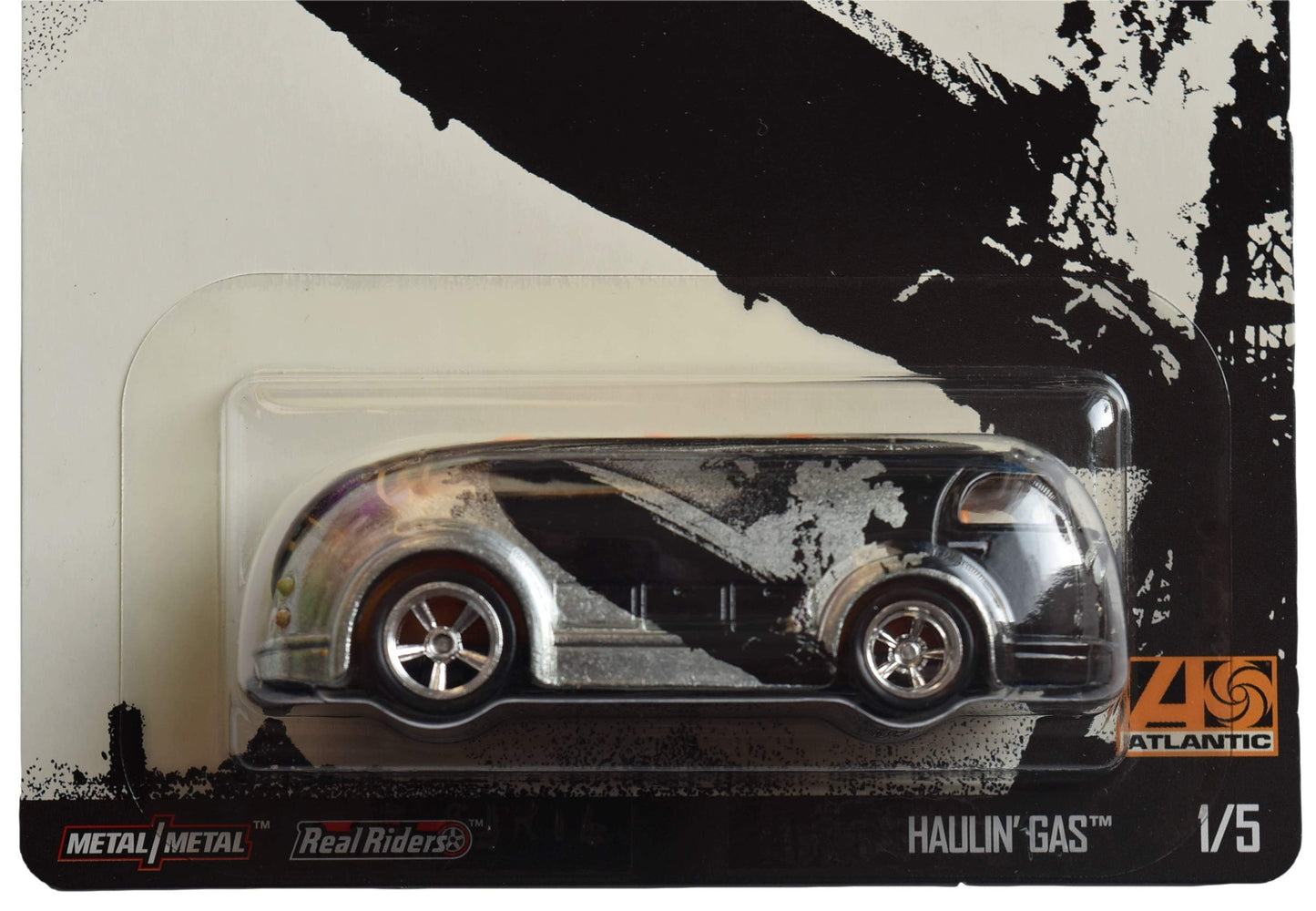 Hot Wheels Haulin Gas 1/5, Black/Silver