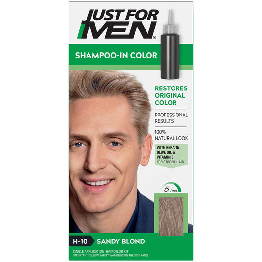 Just For Men Hair Color H-10 Sandy Blond 1 Ea (Pack Of 7)