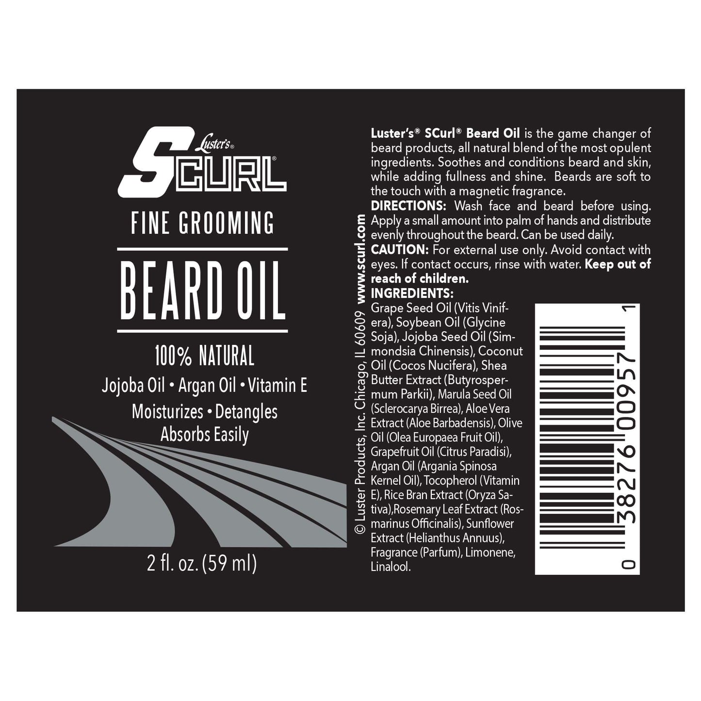 Luster's SCurl Beard Oil