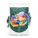 MARBLERS Twinkle Glitter [Green Garnet] 3oz (85g) | Fine | Non-Toxic, Vegan, Cruelty-Free | Face, Body, Eyeshadow, Hair, Festival, Party Makeup | Nail