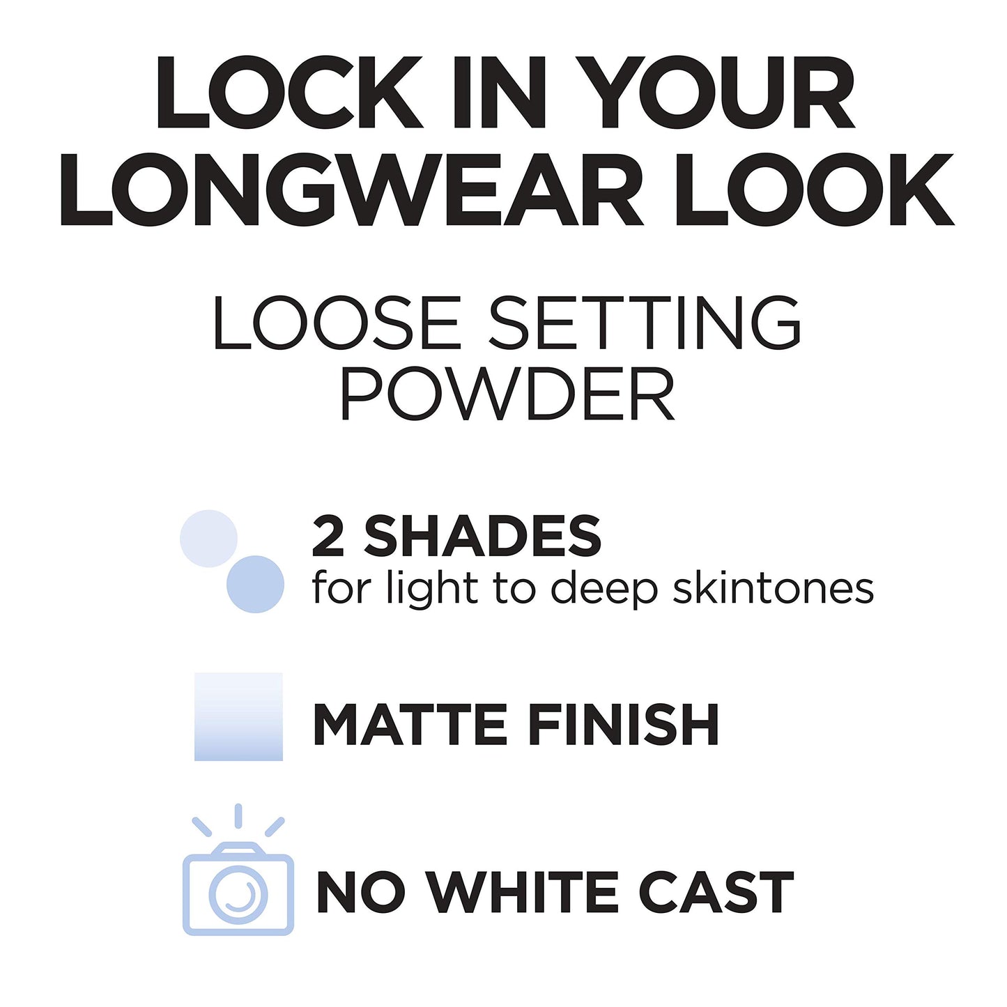 L'Oreal Paris Infallible Tinted Loose Setting Powders, Matte Finish, Lightweight, No White Cast, 2 Shades From Light To Deep, Translucent