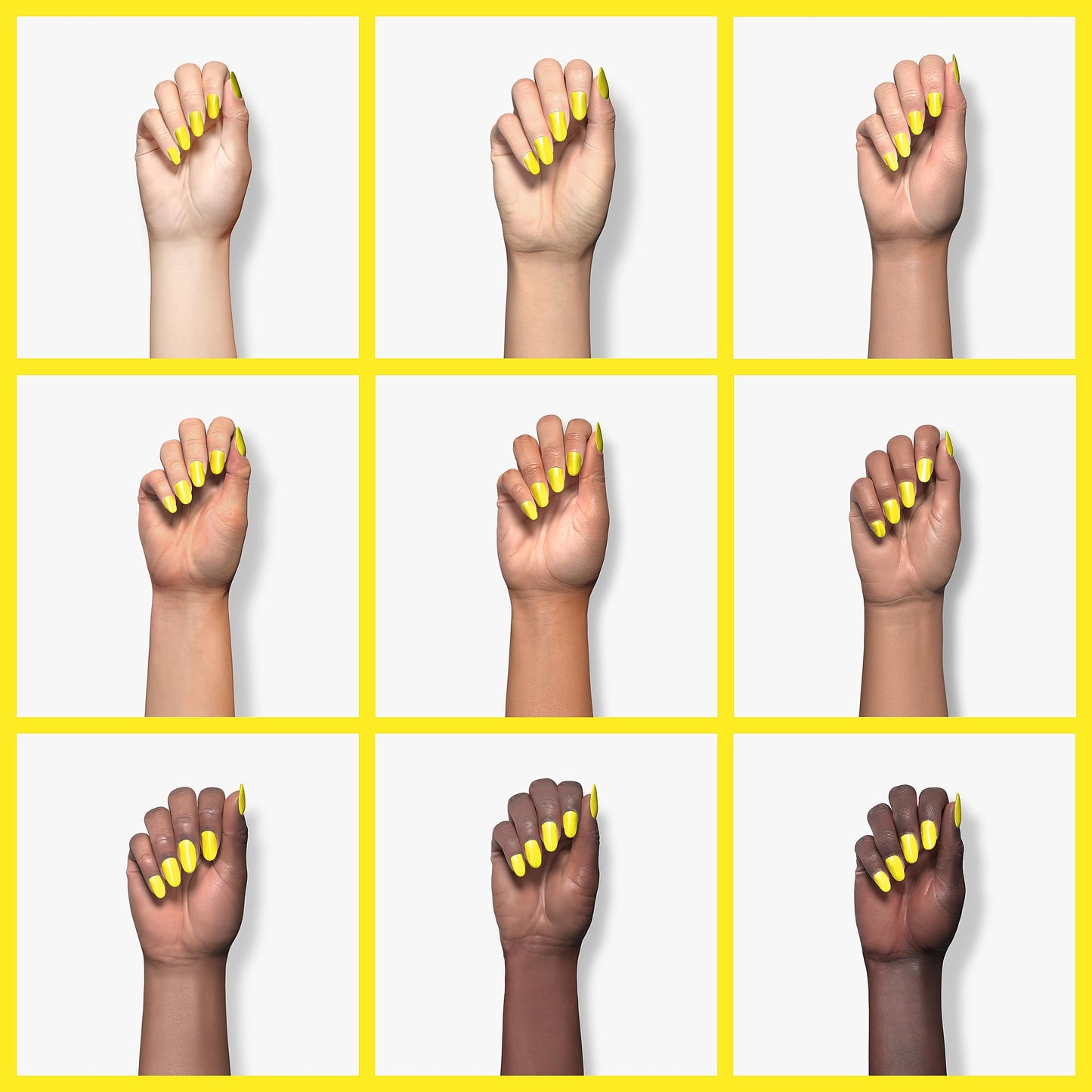 AIMEILI Soak Off U V LED Hema Free Neon Yellow Gel Nail Polish Cruelty Free Vegan Gel Polish - Neon Canary Translucent Yellow (052) 10ml