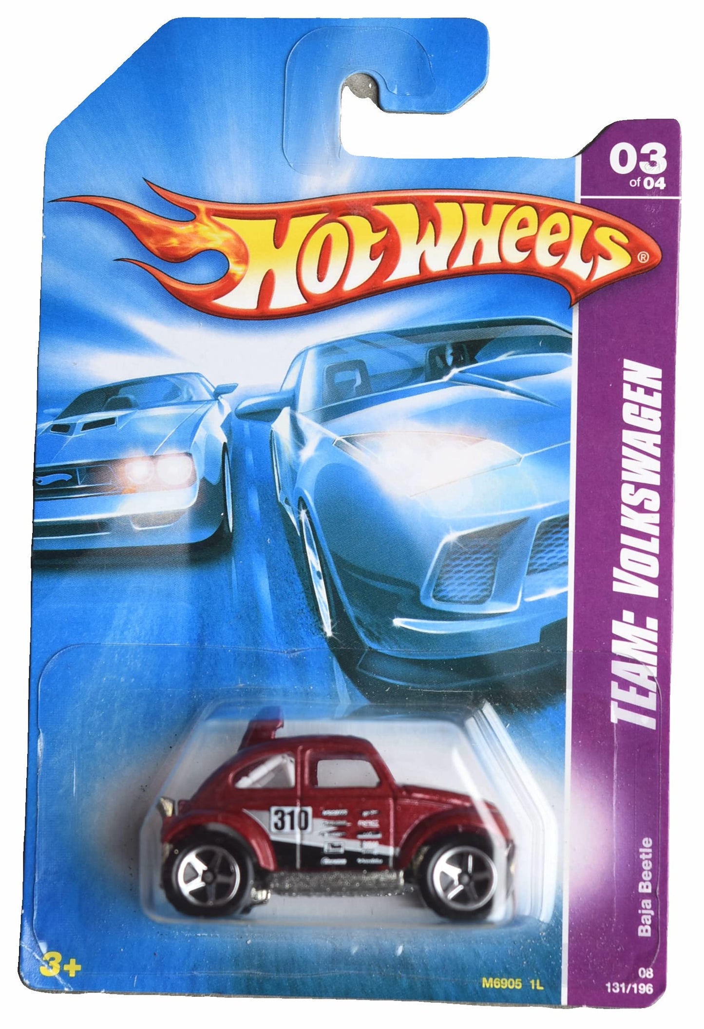 Hot Wheels Baja Beetle, Team: Volkswagen 3/4