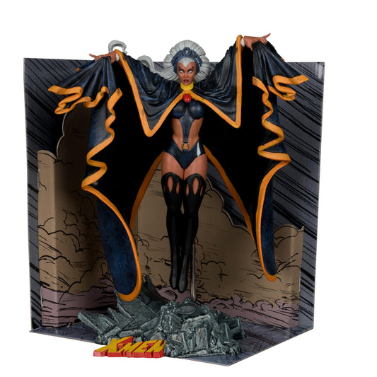 McFarlane Toys - Marvel Storm 1:10th Scale Collectible with Scene (Marvel Tales Featuring Spider-Man and The X-Men #236)