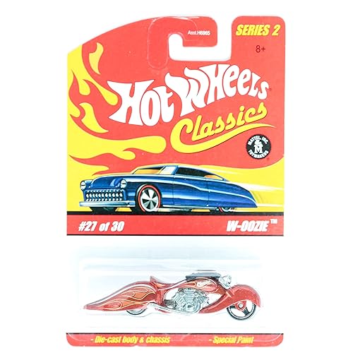 Hot Wheels Classics Series 2 2005 27 of 30 RED W-OOZIE 1:64 Scale Die Cast Body & Chassis Special Paint