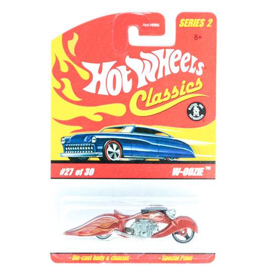 Hot Wheels Classics Series 2 2005 27 of 30 RED W-OOZIE 1:64 Scale Die Cast Body & Chassis Special Paint