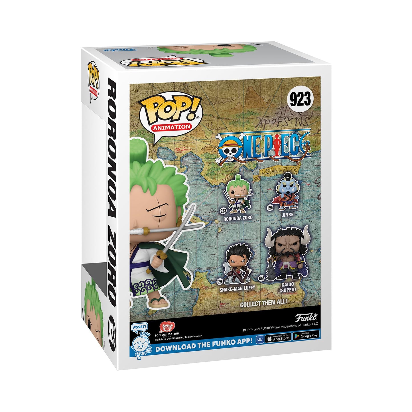 Funko POP! Animation: One Piece - Roronoa Zoro - Collectable Vinyl Figure - Gift Idea - Official Merchandise - for Kids & Adults - Anime Fans - Model…