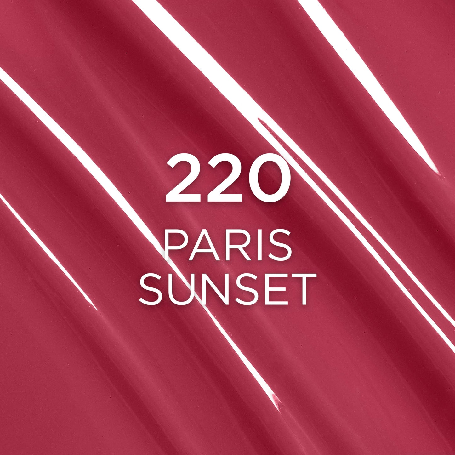 L'Oreal Paris Infallible Lacque Resistance Liquid Lipstick, 16HR Long Lasting Lip Makeup with Lacquer-Like Shine and Zero Transfer, 220, Paris Sunset