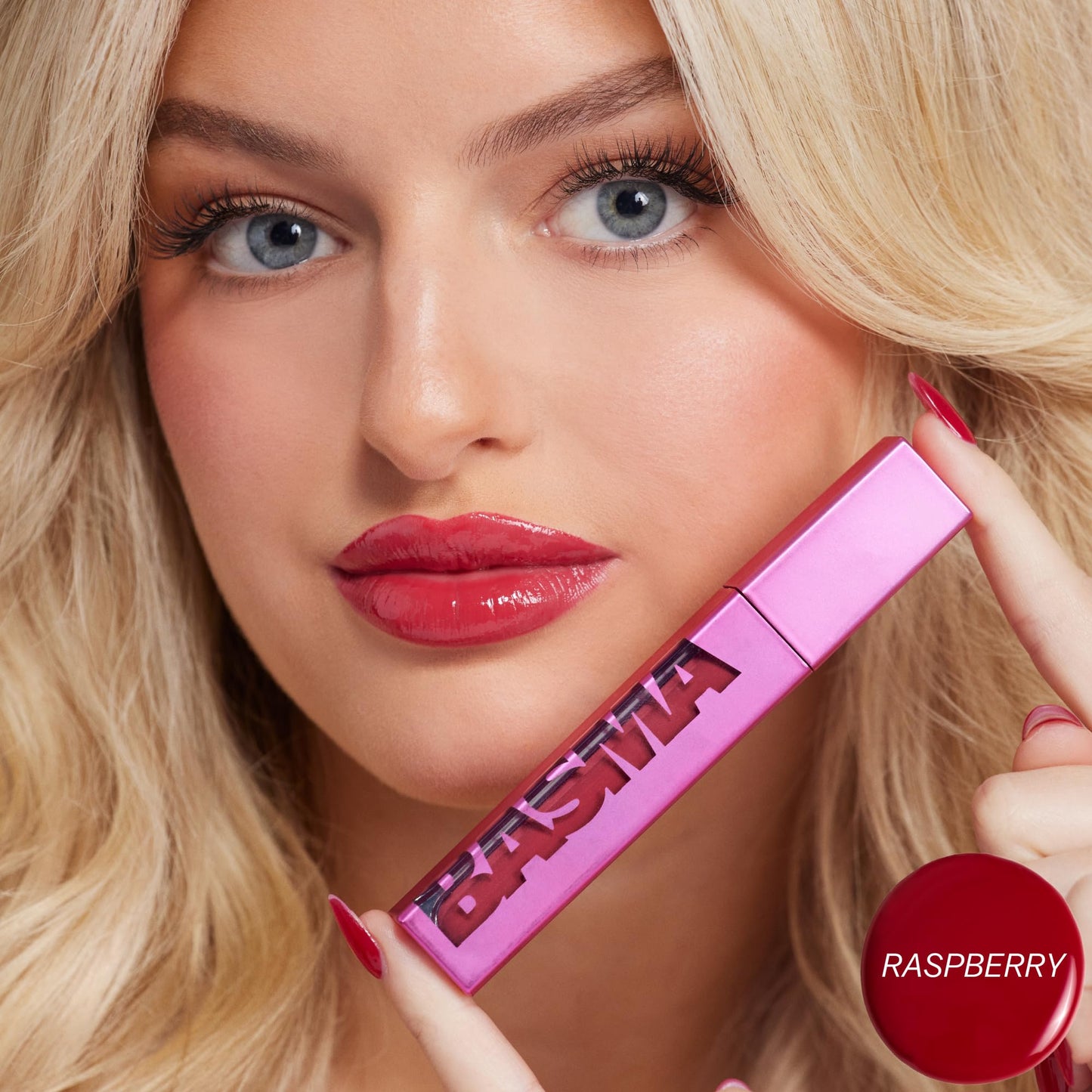 BASMA Beauty Ultra-Hydrating Rich Pigment Lip Gloss, Blurring Gloss with Shine, Non-Sticky High-Impact Color for Dry Lips, Nourishing Comfort, Glossy
