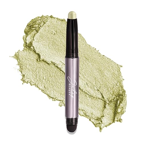 Julep Eyeshadow 101 Cream-to-Powder Waterproof Shadow Stick - Meadow Shimmer - Long-Lasting, Crease-Proof, Earthy Green Shimmer Cream Eyeshadow