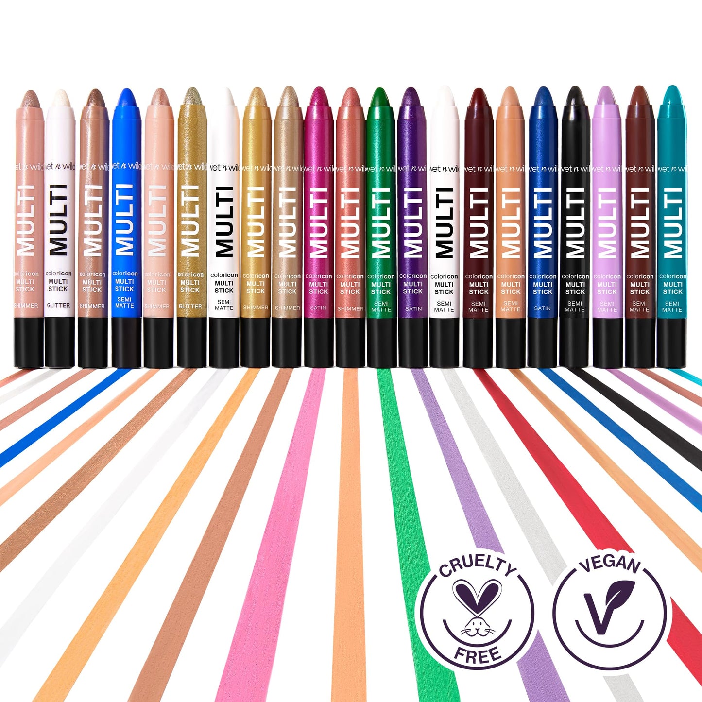 wet n wild Color Icon Cream Eyeliner Eyeshadow Multi-Stick, Moisturizing, Nourishing Velvety Cream-to-Powder Buildable & Blendable Formula