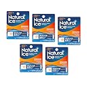 Mentholatum Natural Ice Protect+ Broad Spectrum SPF 30 Medicated Lip Balm, 0.15 Ounce (Pack of 5)