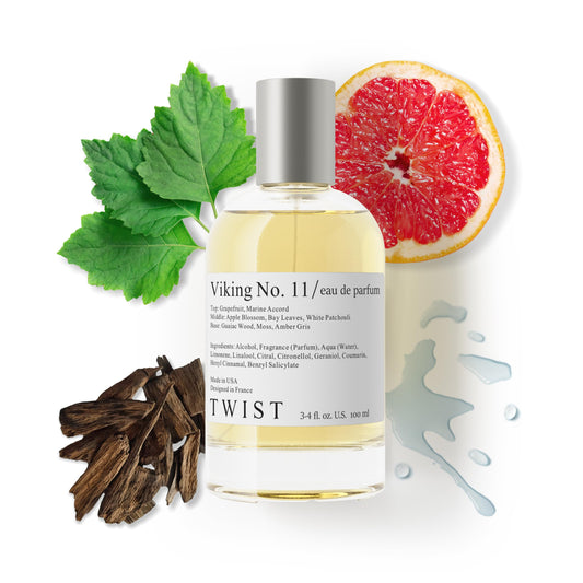 Twist - Viking No. 11 - Eau De Parfum Inspired by P. R. Invictus, Long-Lasting Perfume For Men, Paraben Free, Vegan, Clean Ingredients, Fragrance Beauty & Personal Care HOUSE OF TWIST