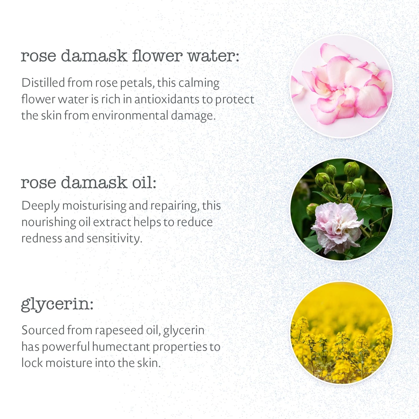 Elemental Herbology Antioxidant Toning Mist 4.2 fl oz - Hydrating & Soothing Facial Spray with Rose Damask Flower Water, Rose Oil & Glycerin - Calms
