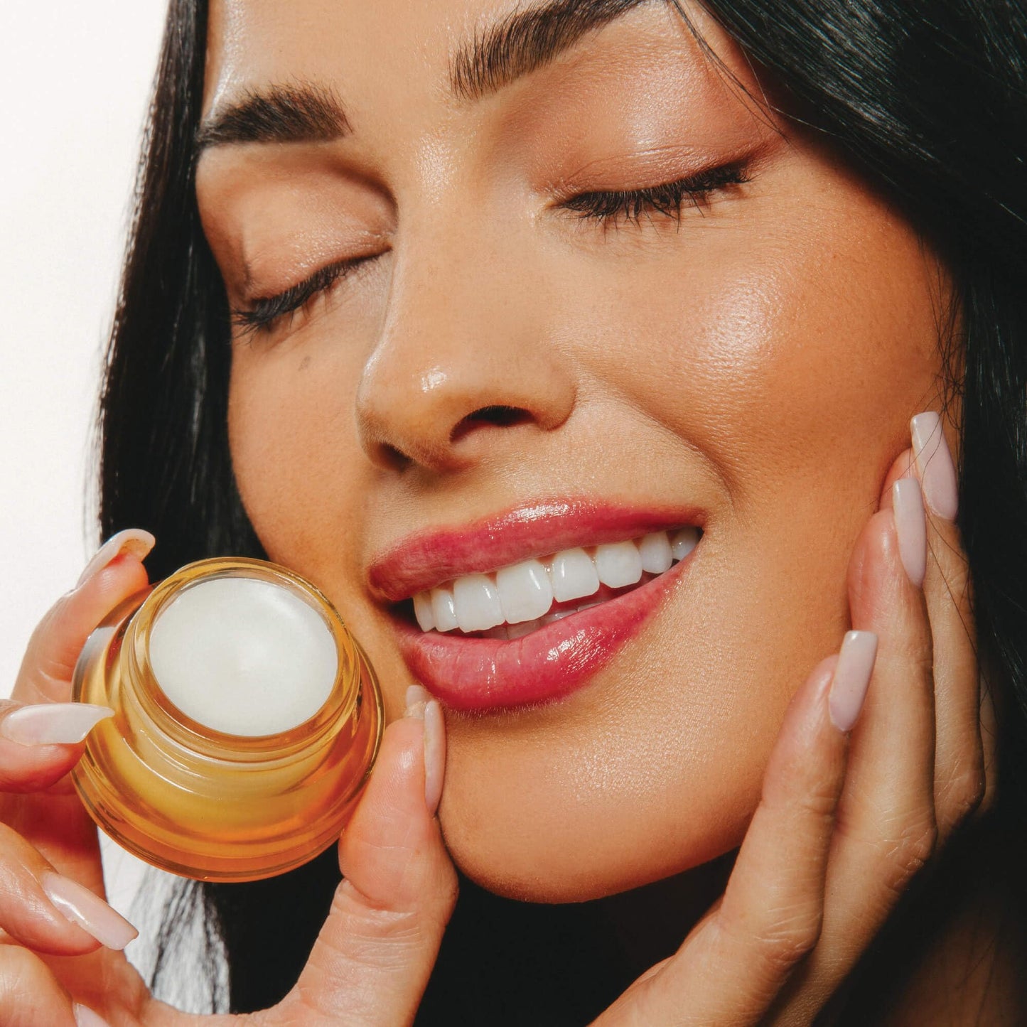 Poppy & Pout Lemon Bloom Overnight Lip Mask - Moisturizing Lip Repair with Shea Butter & Beeswax - Cruelty Free, Recyclable Glass Jar (0.65 oz)