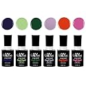 UV-NAILS Gel nail polish cure with UV or LED nail lamp gel polish for nails Set of 6 (MELBOURNE) Beauty & Personal Care UV-NAILS