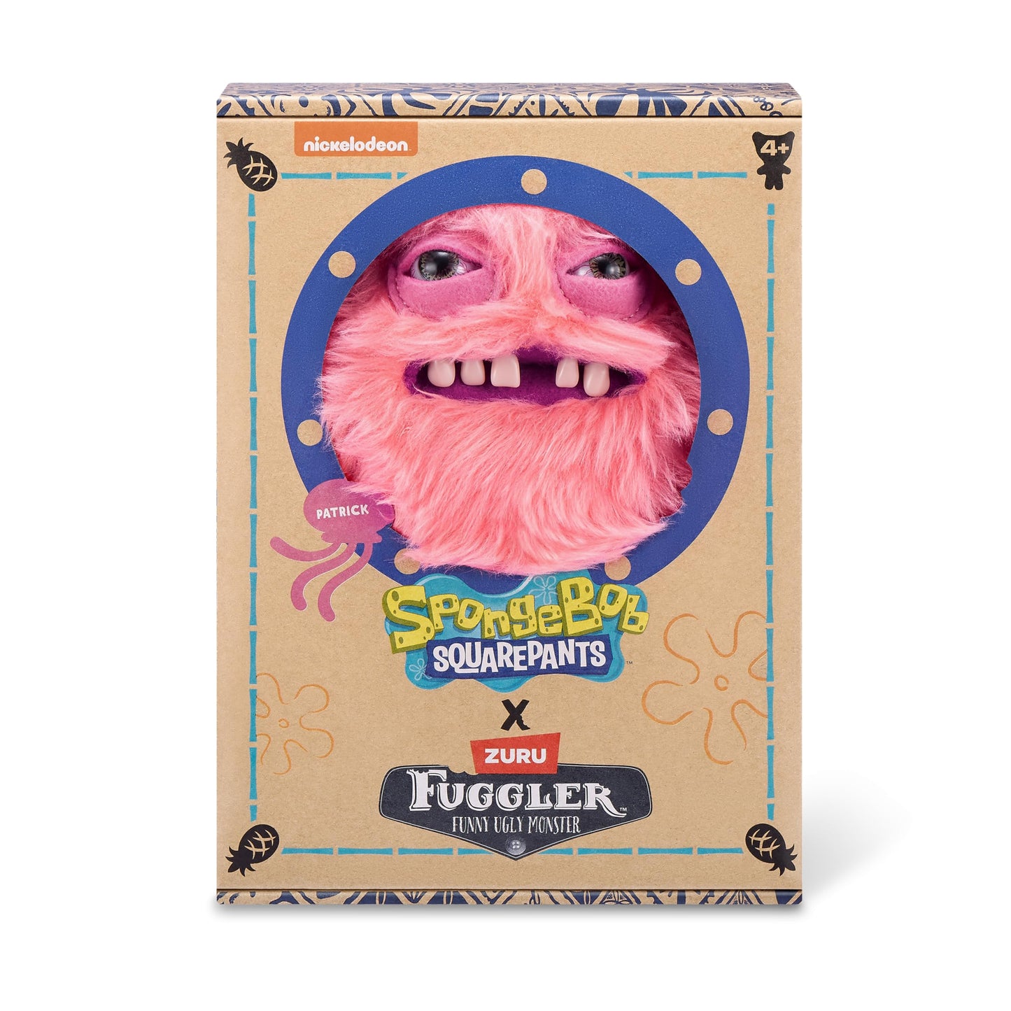 Fuggler Spongebob Squarepants 9" Plush - Patrick