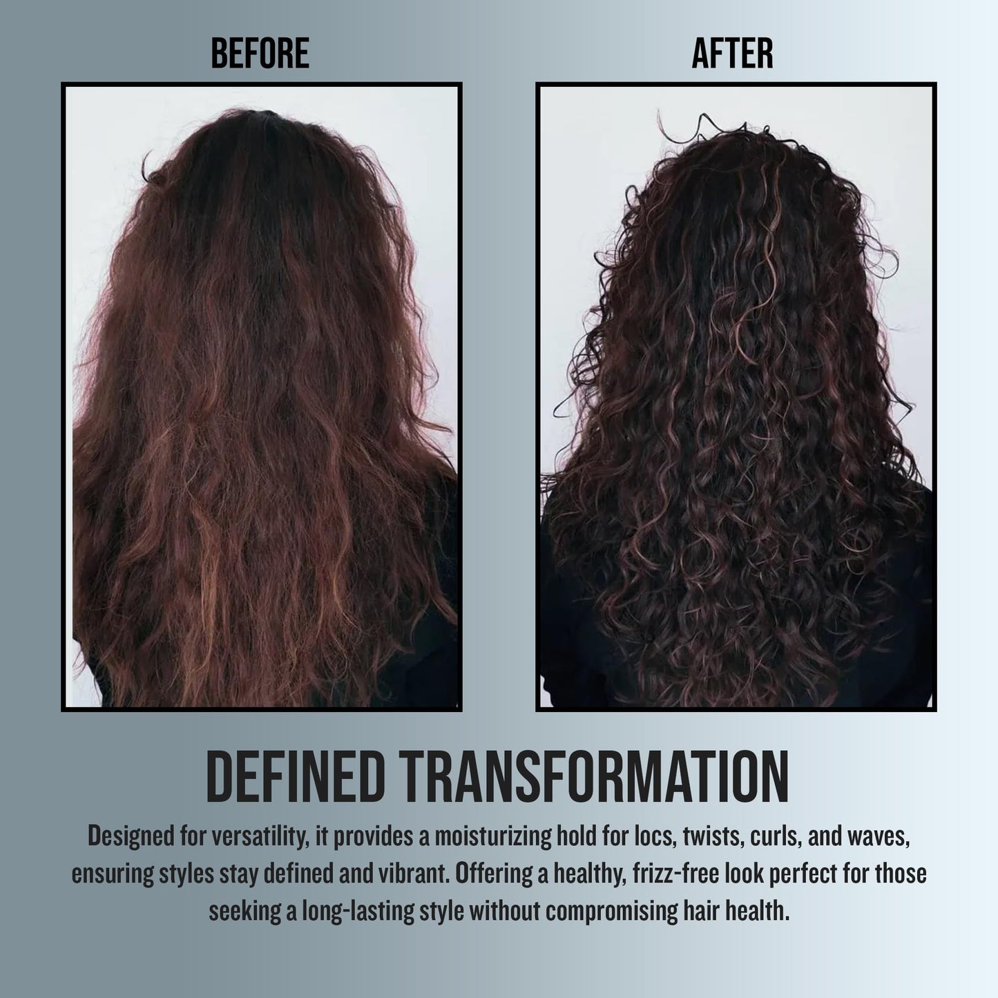 Curls & Naturals Curl Defining Custard- Styling Gel W/Shea Butter, Natural Honey, and Almond Oil - Smooths and Moisturizes Hair - Curl Enhancer