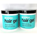 Modish Hair Gel, Strong Hold with Argan Oil, Alcohol FREE, (Set of 2) 16.oz