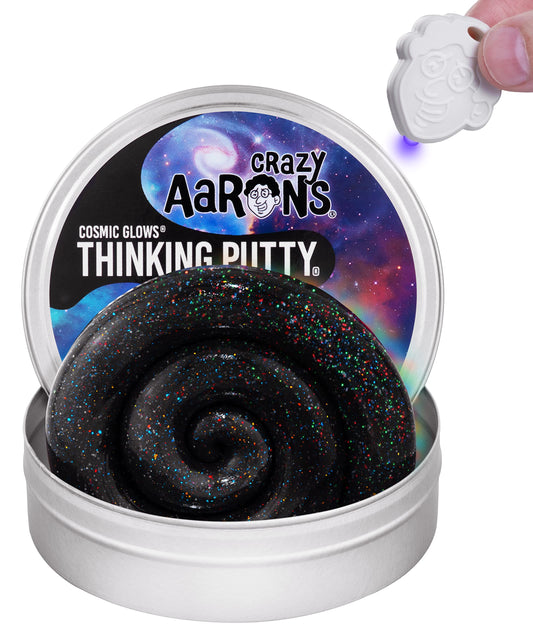 Crazy Aaron's Thinking Putty® - Cosmic Star Dust - Multi-Color Sensory Putty for Kids and Adults in a 4" Tin - Creative and Endless Fun, Stress…