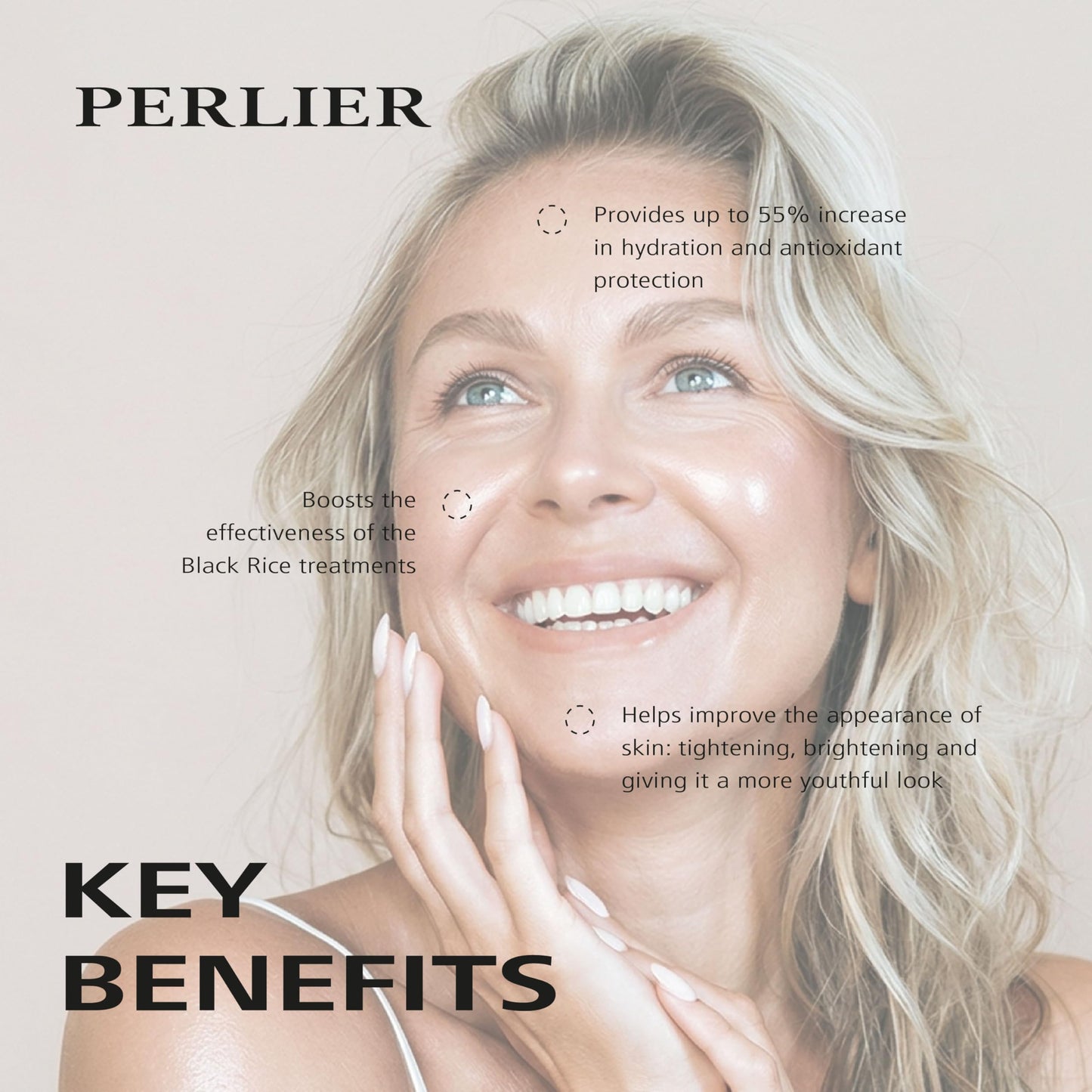 Perlier Black Rice Platinum Ultra Renewing Booster Face Serum, 0.5 fl. oz.