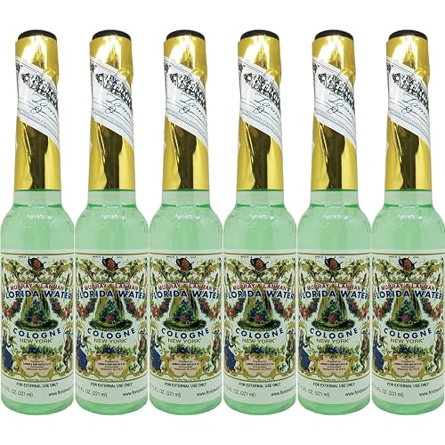 Lanman & Kemp Authentic Real Florida Water Cologne Florida Water Cologne 7.5 Oz - Six (6) Plastic Bottles