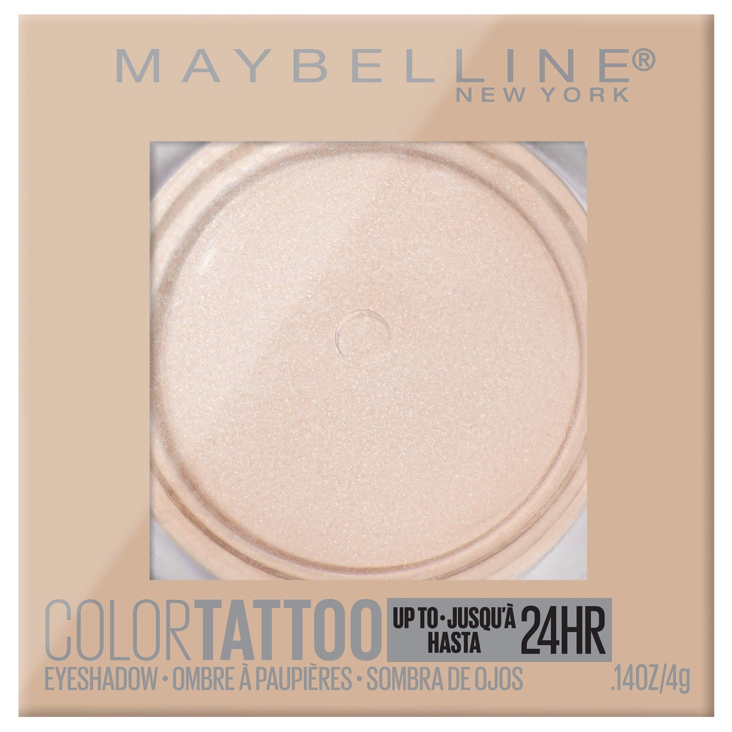 Maybelline New York Color Tattoo 24 Hour Longwear Cream Eyeshadow Makeup, Front Runner, 1 Count