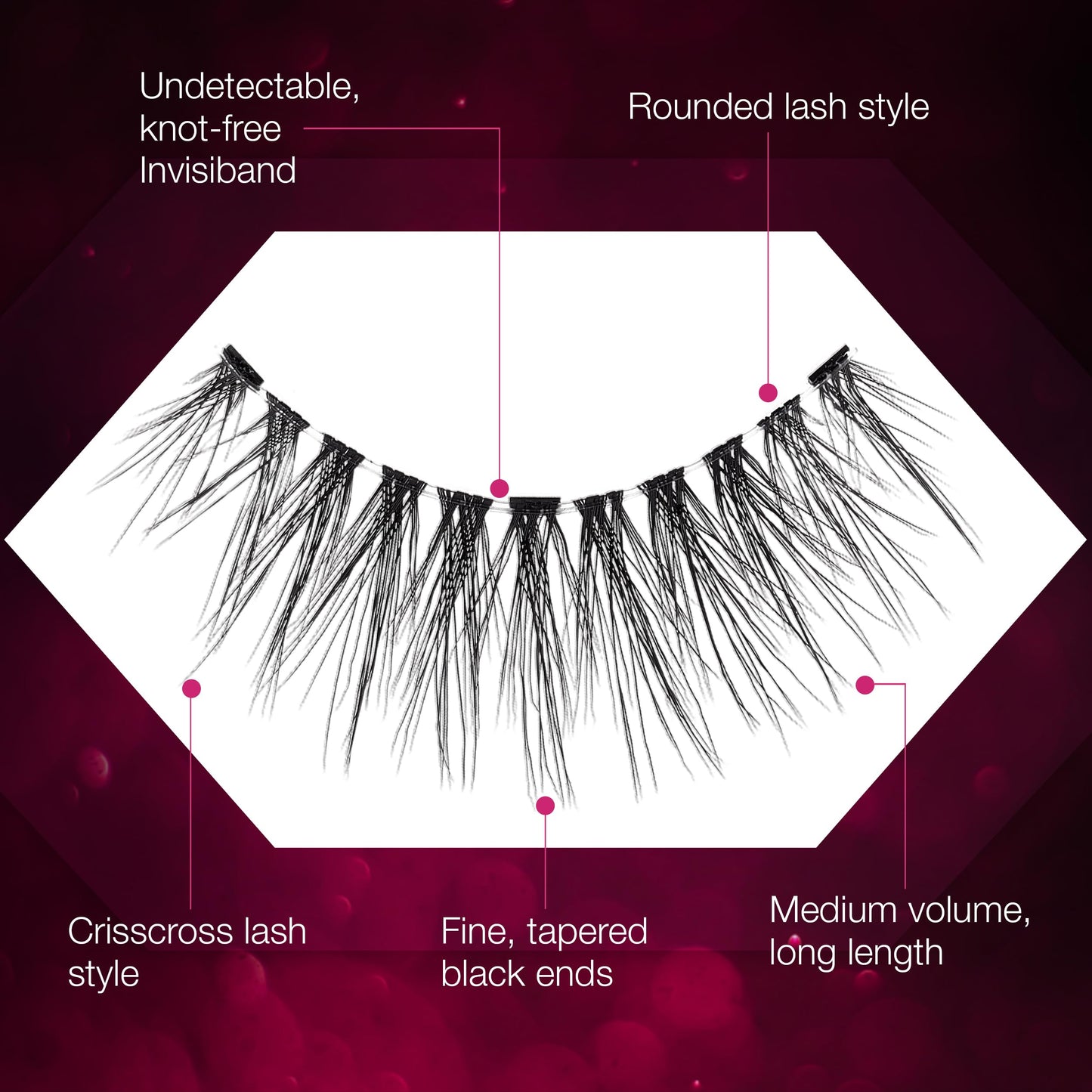 Ardell Magnetic Eyelashes Faux Mink False Eyelashes 817 - No Glue Needed Lashes Magnetic Lashes with Natural Look Wispy Volume, 1 Pack
