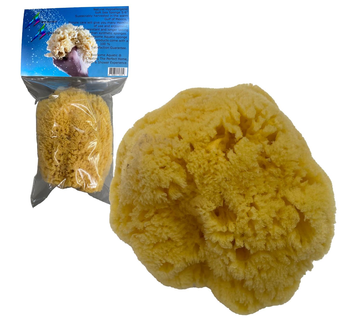 Awesome Aquatic Natural Sea Sponge Amazing Natural Renewable Resource Creating The in Home Perfect Bath and Shower Experience Artist Sponge (Yellow