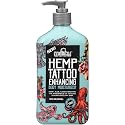 Malibu Tan Hemp Tattoo Enhancing Body Moisturizer, 18 fl. oz. (Pack of 2)
