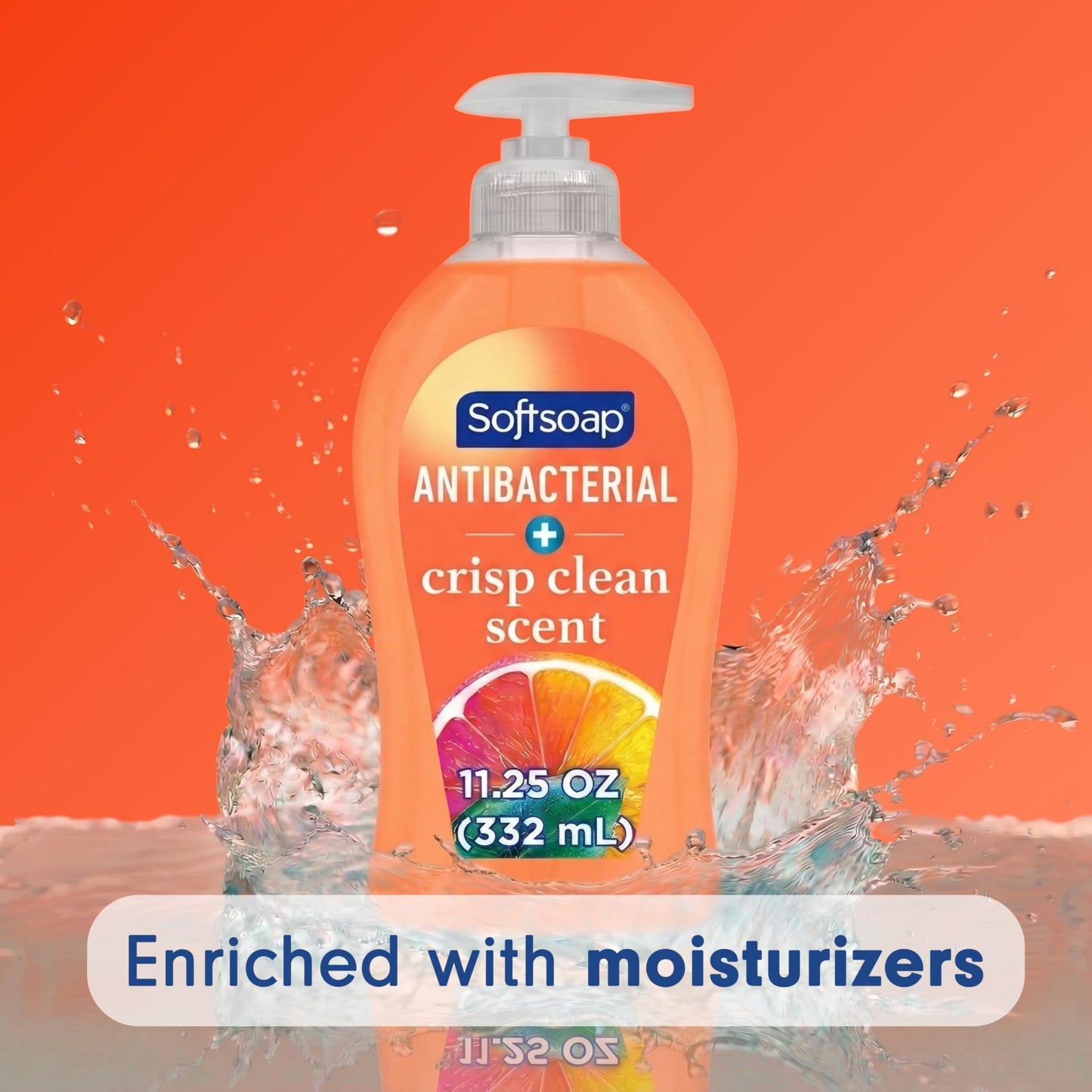 Softsoap Antibacterial Liquid Hand Soap, Crisp Clean Scent, 11.25 Ounce, 6 Pack Beauty and Personal Care Softsoap