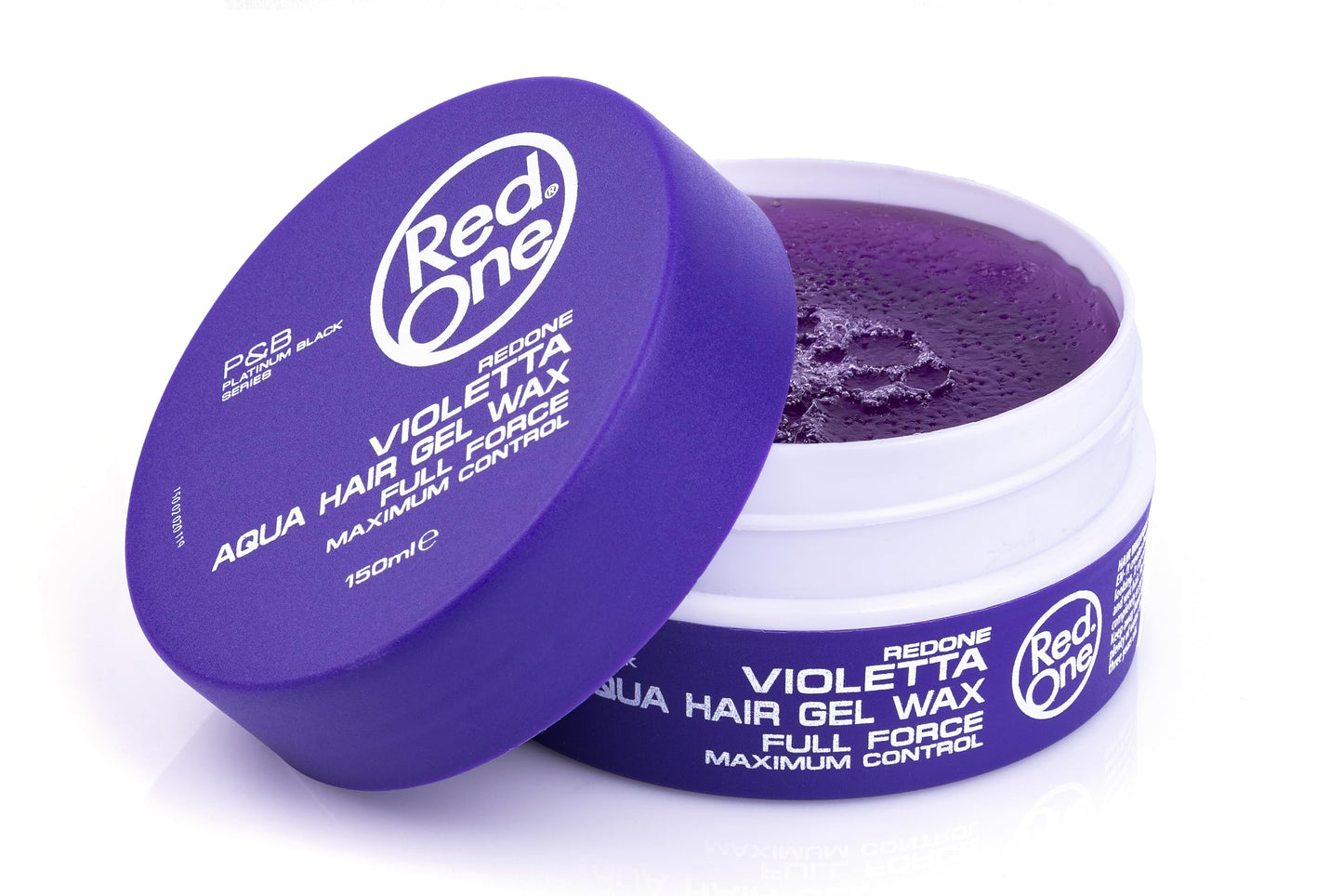 Redone Hair Styling Wax Violetta 150ml | Strong Hold & High Shine Gel Wax for Men & Women | Lavender Scent | Long Lasting Edge Control & Wet Look Hair
