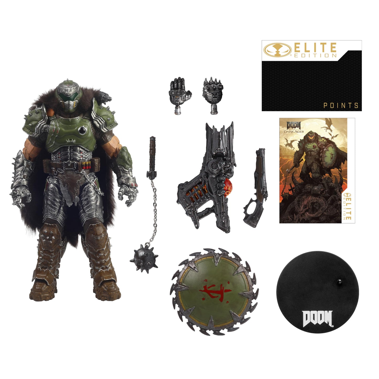 McFarlane Toys - The Dark Ages Doom Slayer 7in Deluxe Action Figure, McFarlane Elite Edition #1