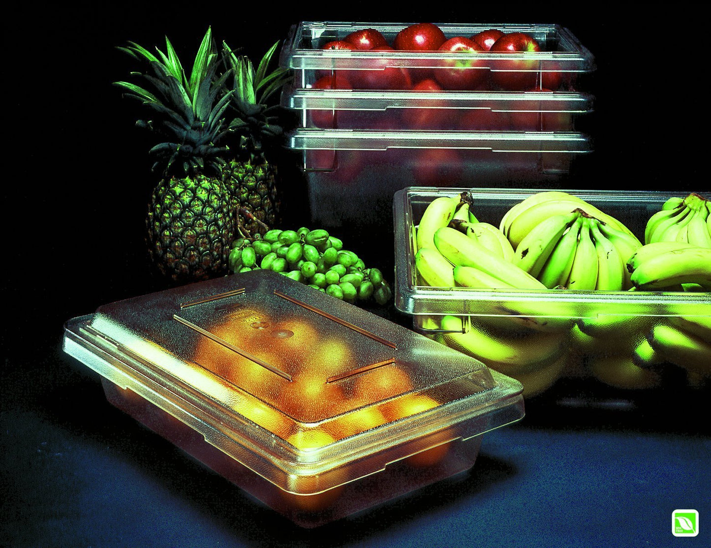 Rubbermaid Commercial Products Food Service Bus/Utility Tote Box Lid for 2-5 Gal Containers, White