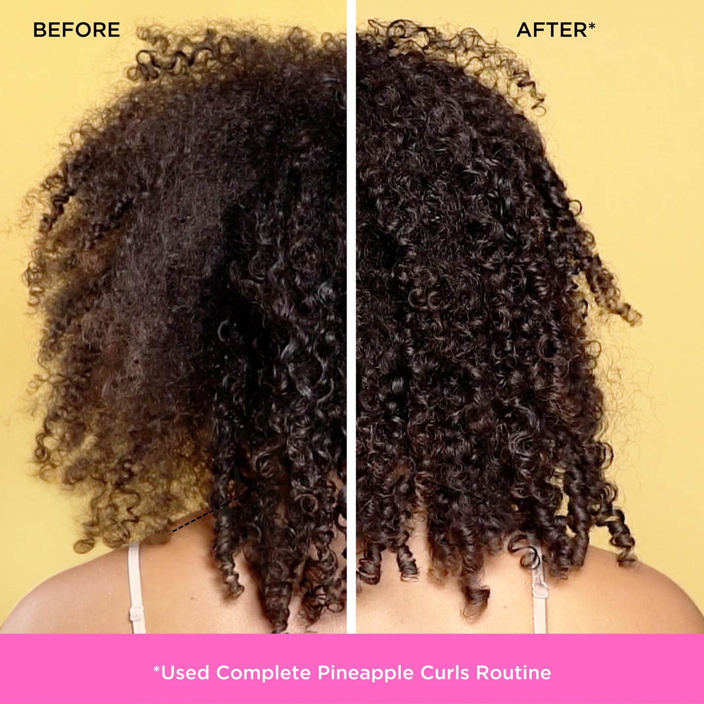 Pacifica Pineapple Swirl Curl Defining Cream - Curl Cream for Curly Hair, Curly Hair Products with Coconut Oil and Hyaluronic Acid, Styling for Bouncy