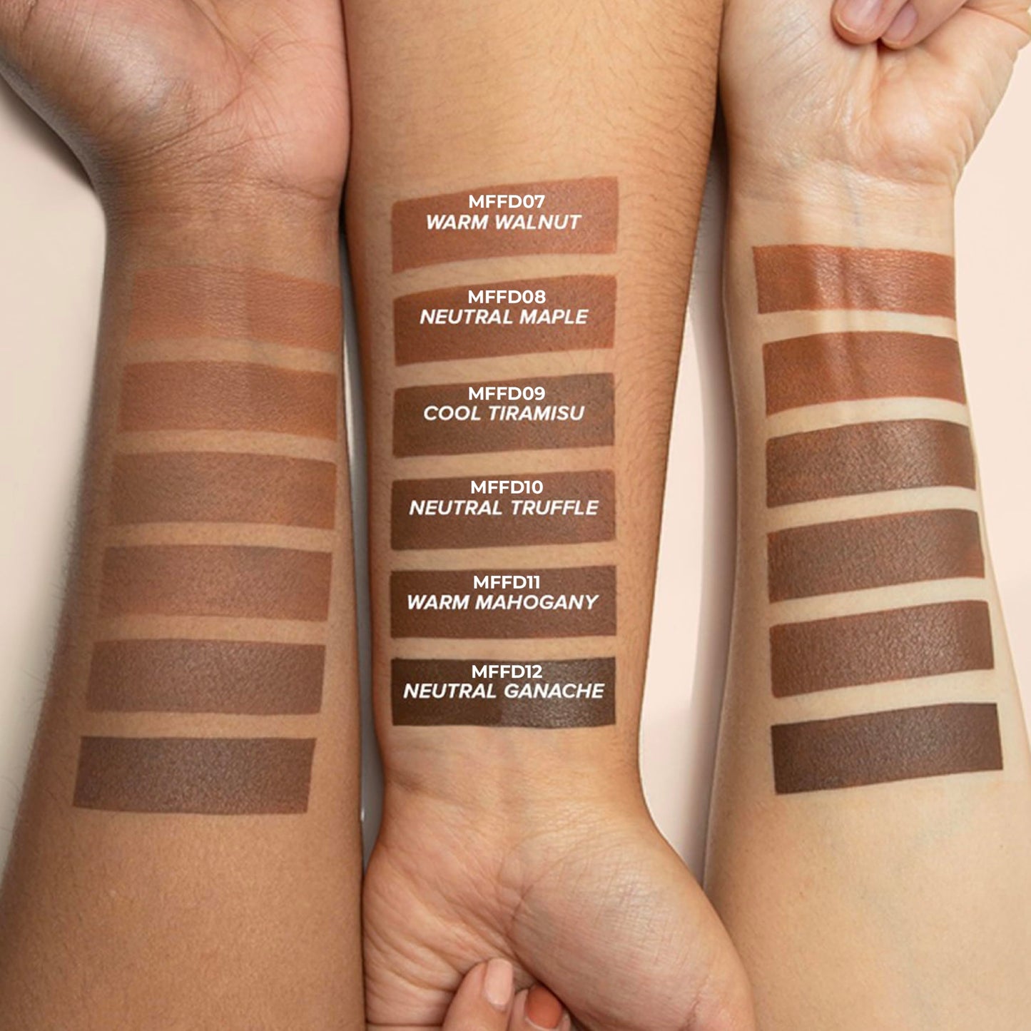 Full Cover Liquid Matte Foundation MFFD11 Warm Mahogany