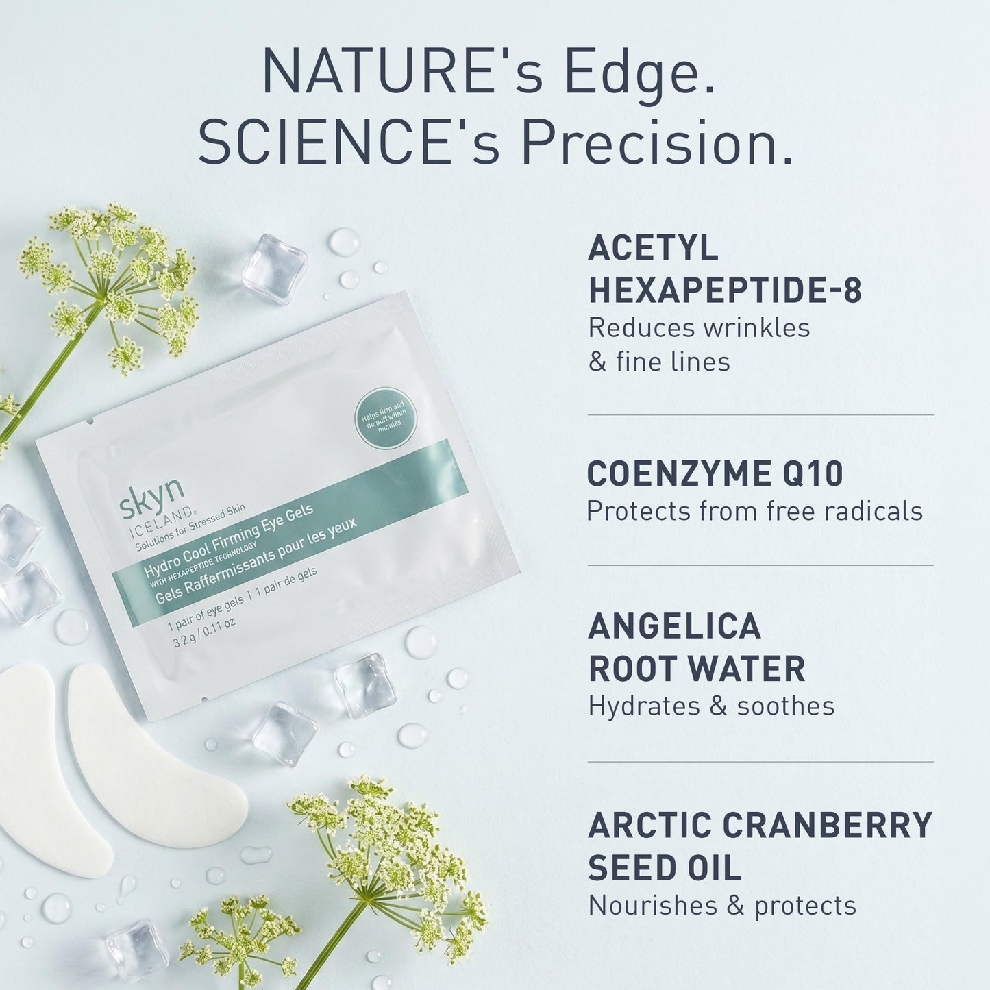 Skyn ICELAND Hydro Cool Firming Eye Patches For Puffy Eyes and Dark Circles Beauty and Personal Care skyn ICELAND
