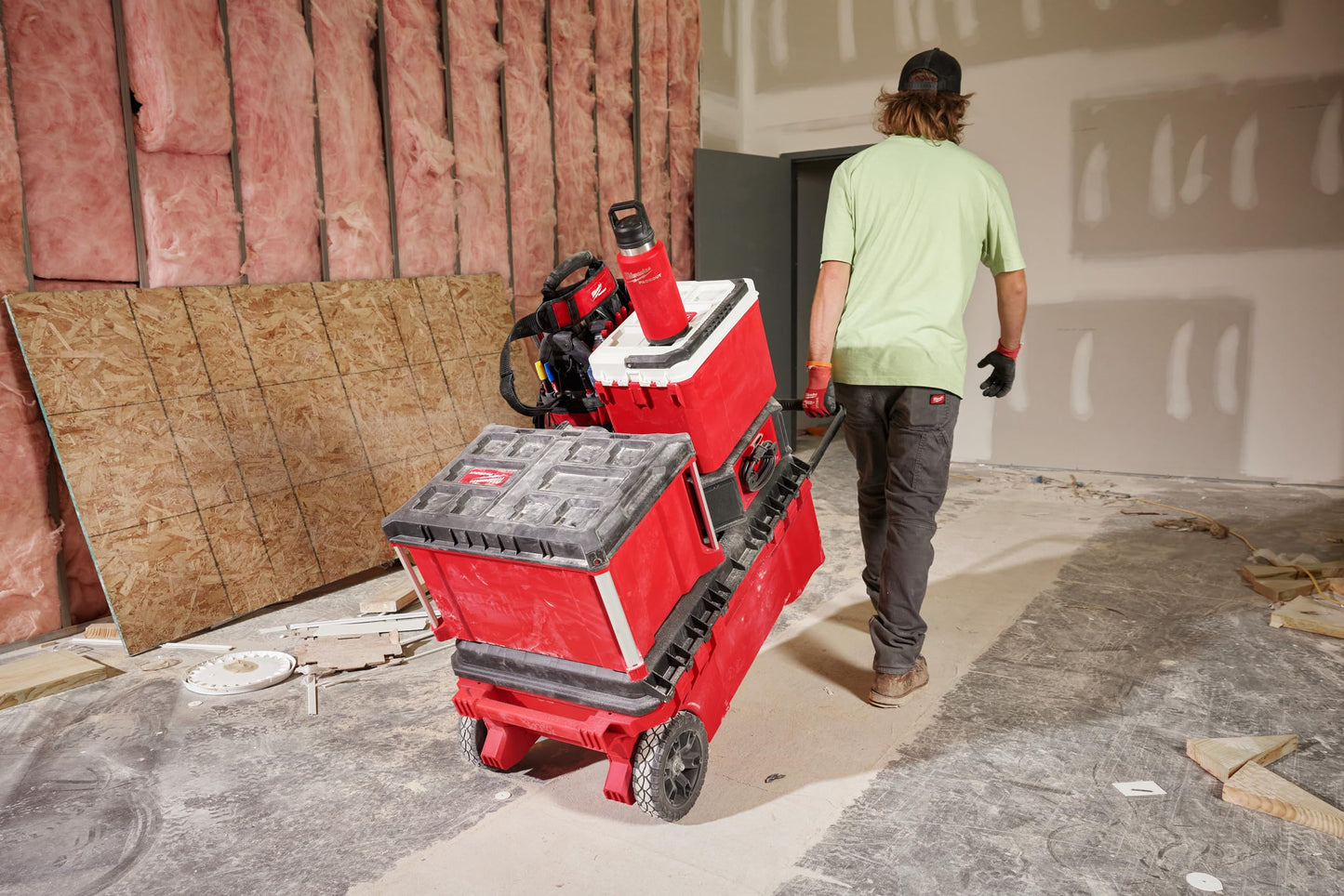 Milwaukee Electric - PACKOUTTRADE 36OZ Insulated Bottle with Chug LID