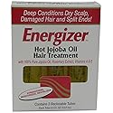 Hobe Labs Energizer Hot Jojoba Oil Hair Treatment With Vitamin A & E, Reclosable Tubes 0.5 Oz, 3 Ea, 3count