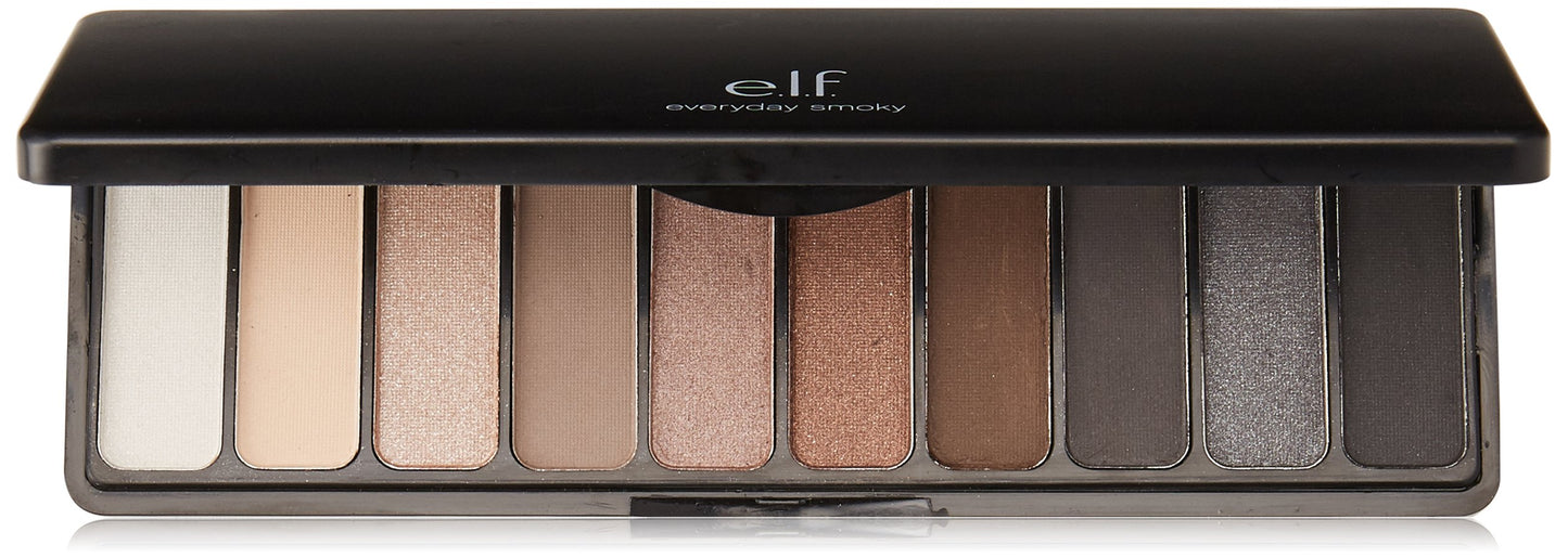 E L F Cosmetics Eyeshadow Palette Everyday Smoky 0 49 oz 14 g